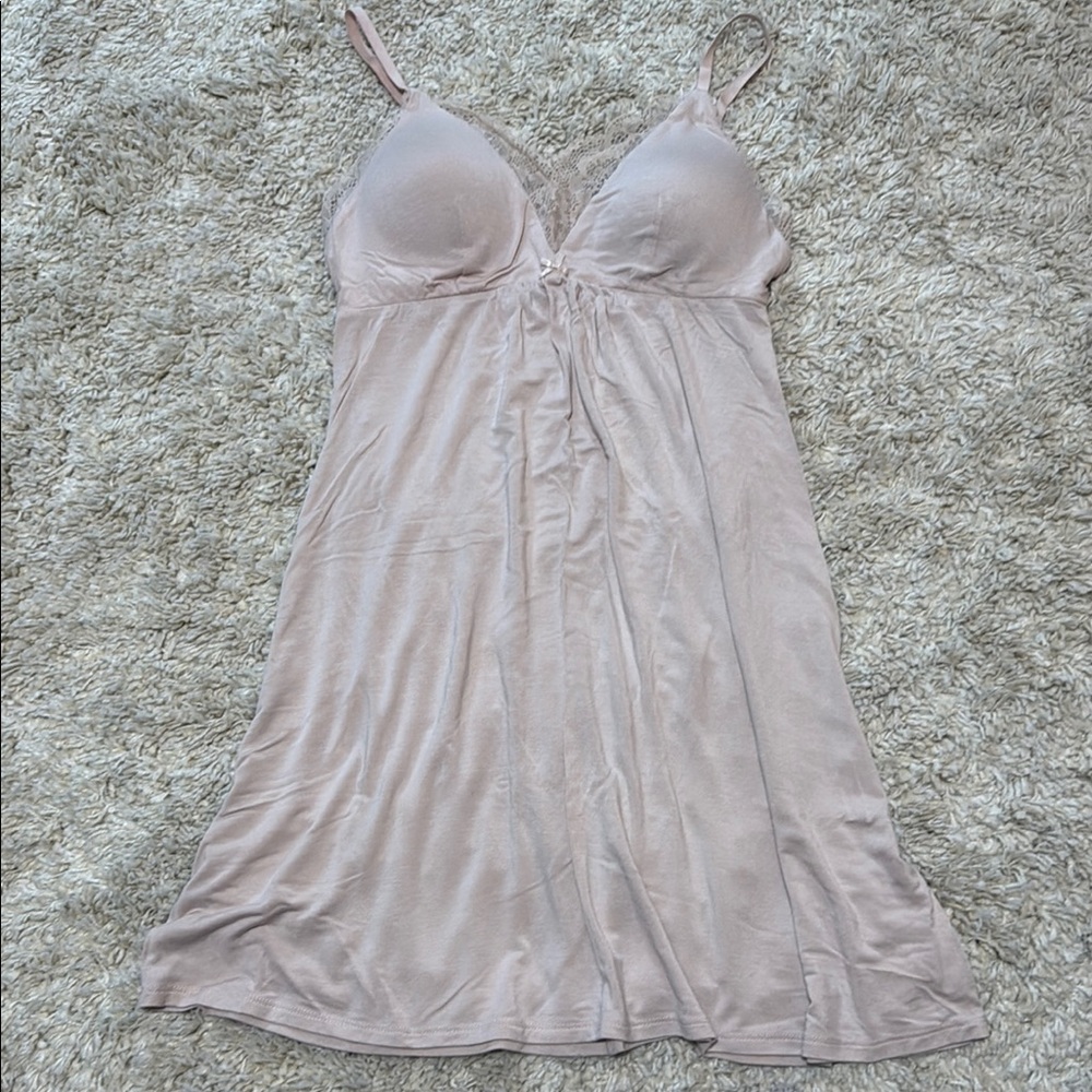 Stars Above Pink Chemise with Romantic Details